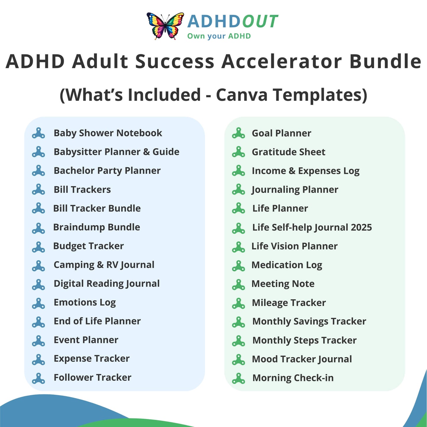 ADHD Adult Success Accelerator Bundle for ADHD focus and organization β ADHDOUT