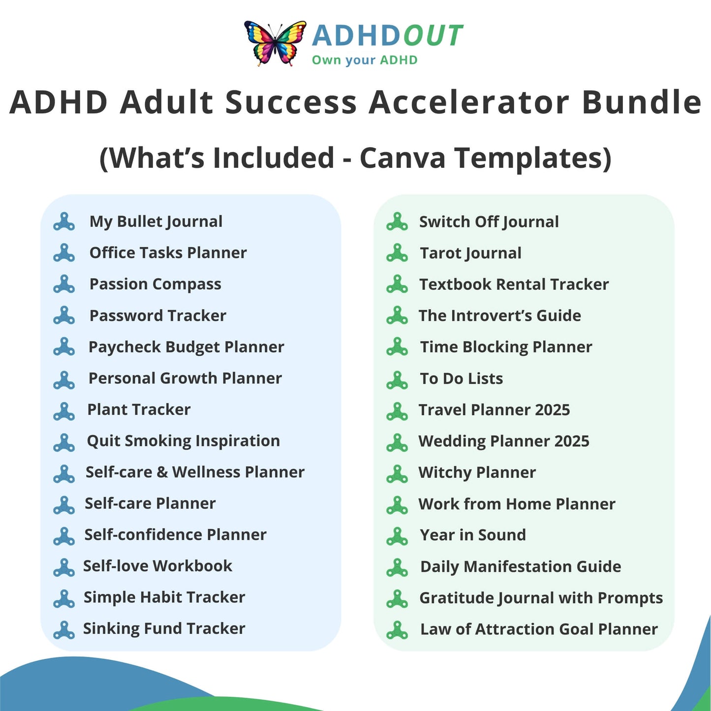 ADHD Adult Success Accelerator Bundle for ADHD focus and organization β ADHDOUT