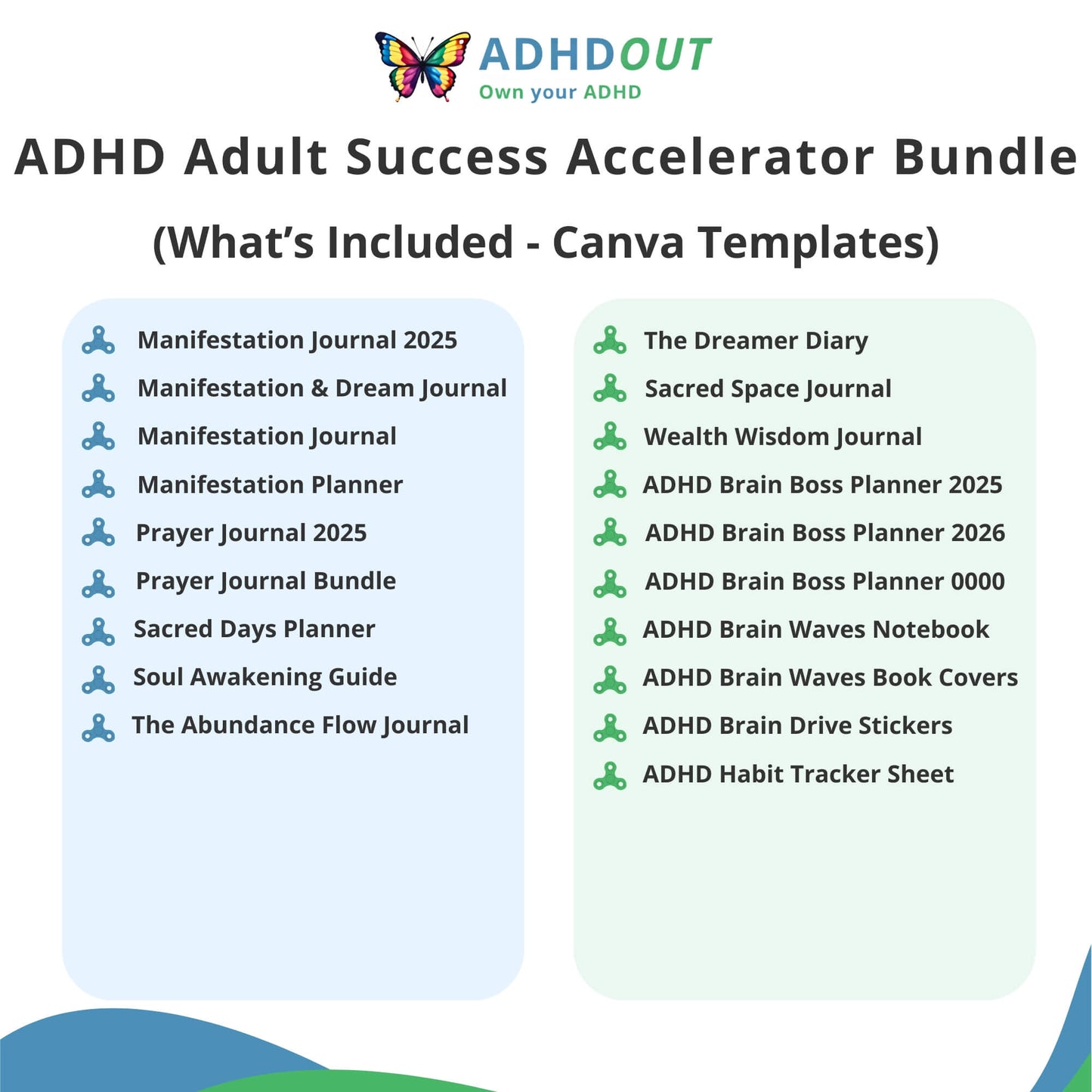 ADHD Adult Success Accelerator Bundle for ADHD focus and organization β ADHDOUT