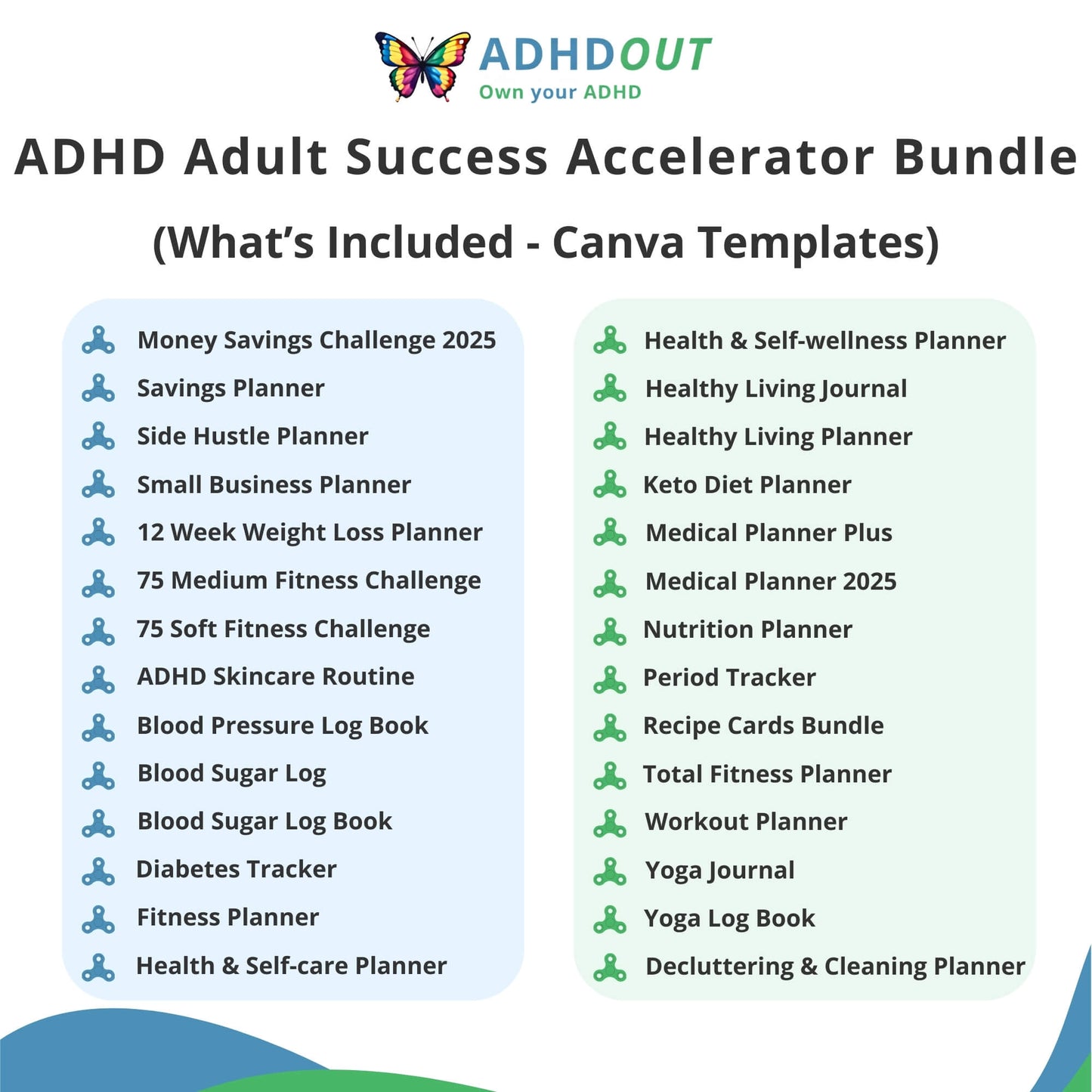 ADHD Adult Success Accelerator Bundle for ADHD focus and organization β ADHDOUT