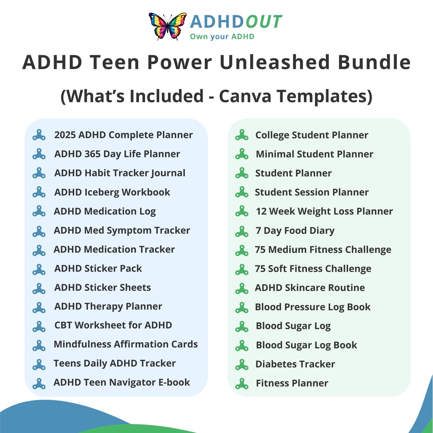ADHD Teen Power Unleashed Bundle for ADHD focus and organization β ADHDOUT