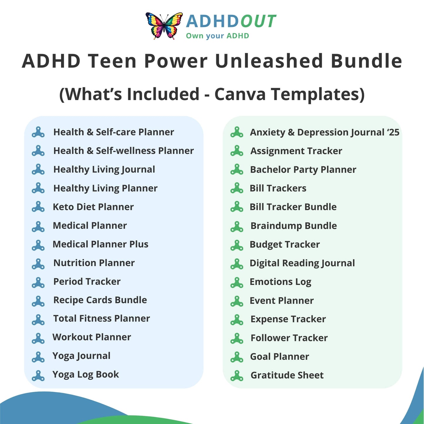 ADHD Teen Power Unleashed Bundle for ADHD focus and organization β ADHDOUT