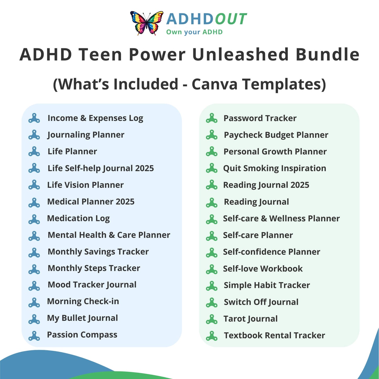 ADHD Teen Power Unleashed Bundle for ADHD focus and organization β ADHDOUT
