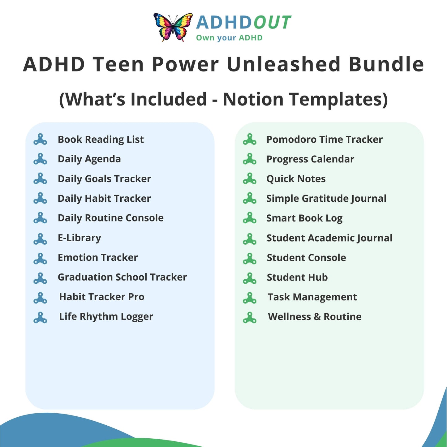 ADHD Teen Power Unleashed Bundle for ADHD focus and organization β ADHDOUT