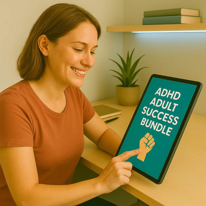 ADHD Adult Success Accelerator Bundle for ADHD focus and organization – ADHDOUT
