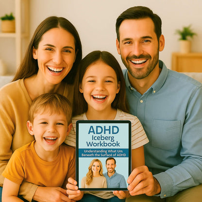 ADHD Iceberg Workbook for ADHD focus and organization – ADHDOUT