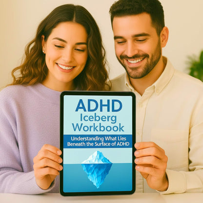 ADHD Iceberg Workbook for ADHD focus and organization – ADHDOUT