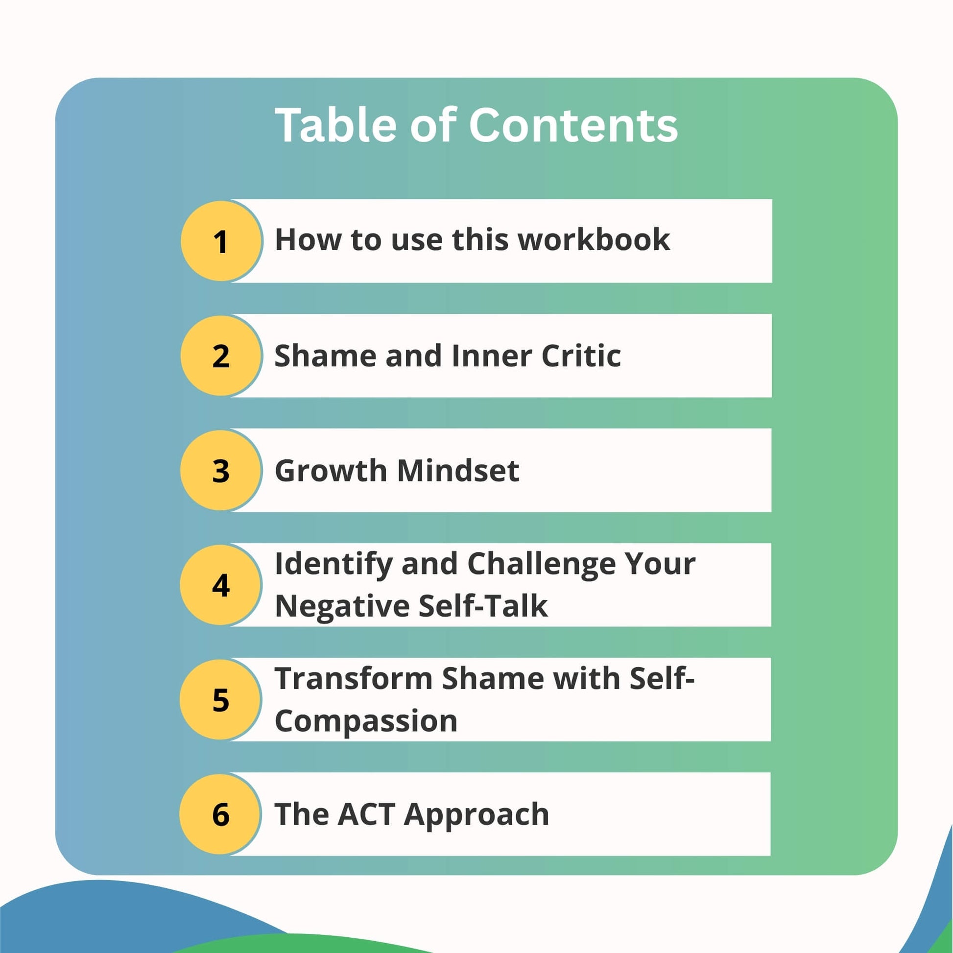 ADHD Iceberg Workbook for ADHD focus and organization – ADHDOUT