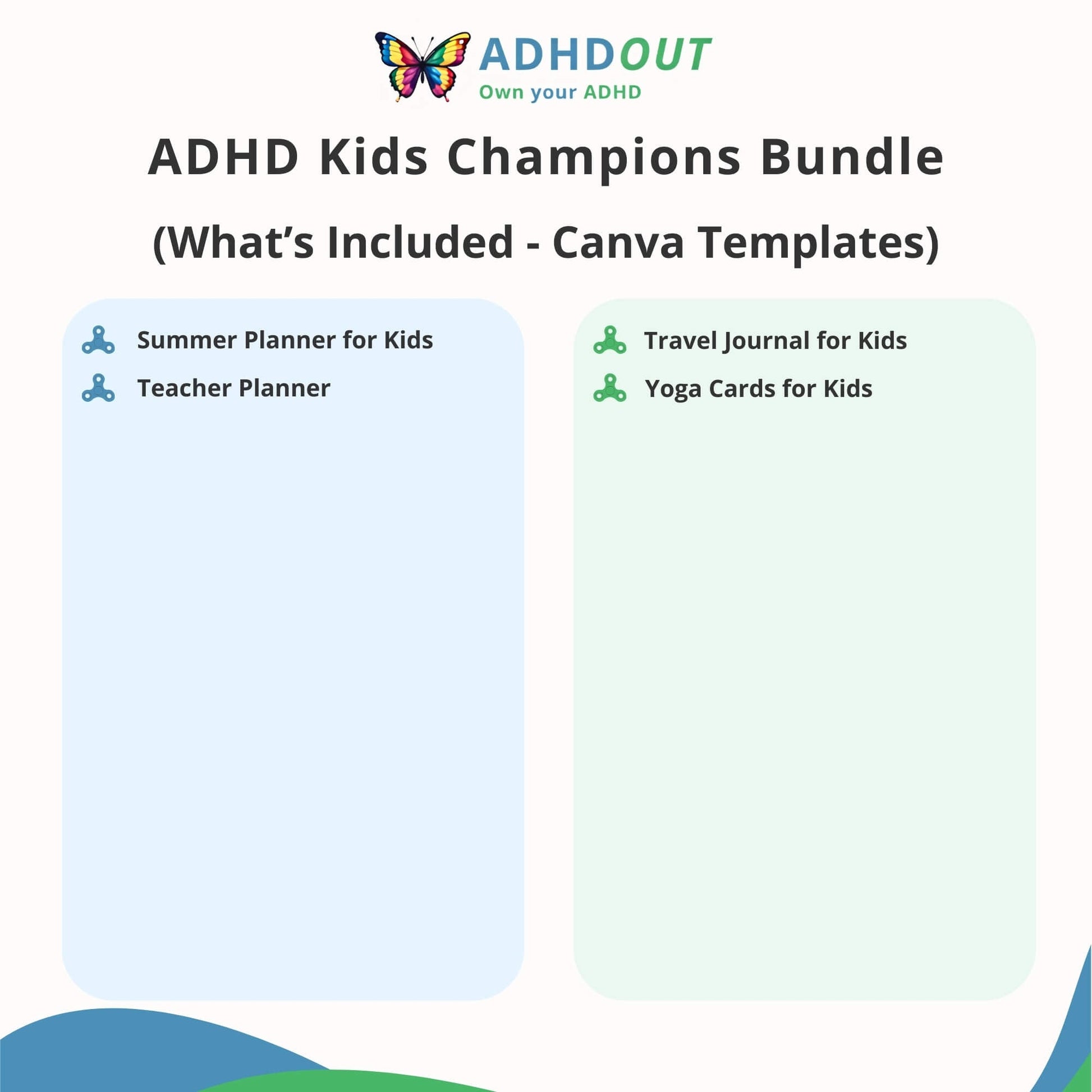 ADHD Kids Champions Bundle for ADHD focus and organization – ADHDOUT