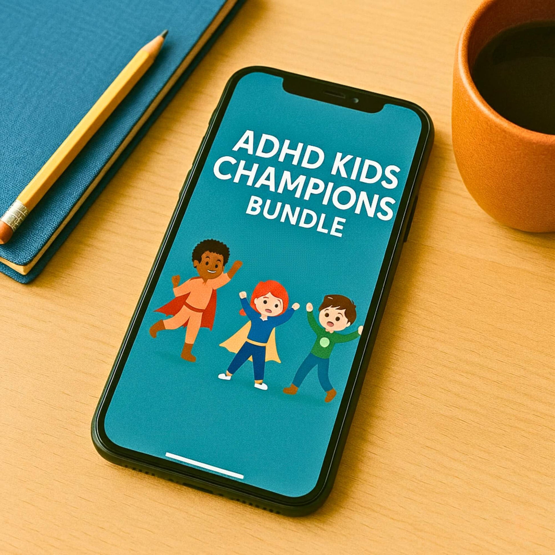 ADHD Kids Champions Bundle (Canva Edition) for ADHD focus and organization – ADHDOUT