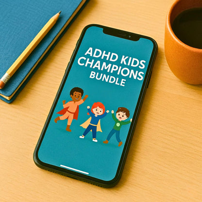 ADHD Kids Champions Bundle (Canva Edition) for ADHD focus and organization – ADHDOUT