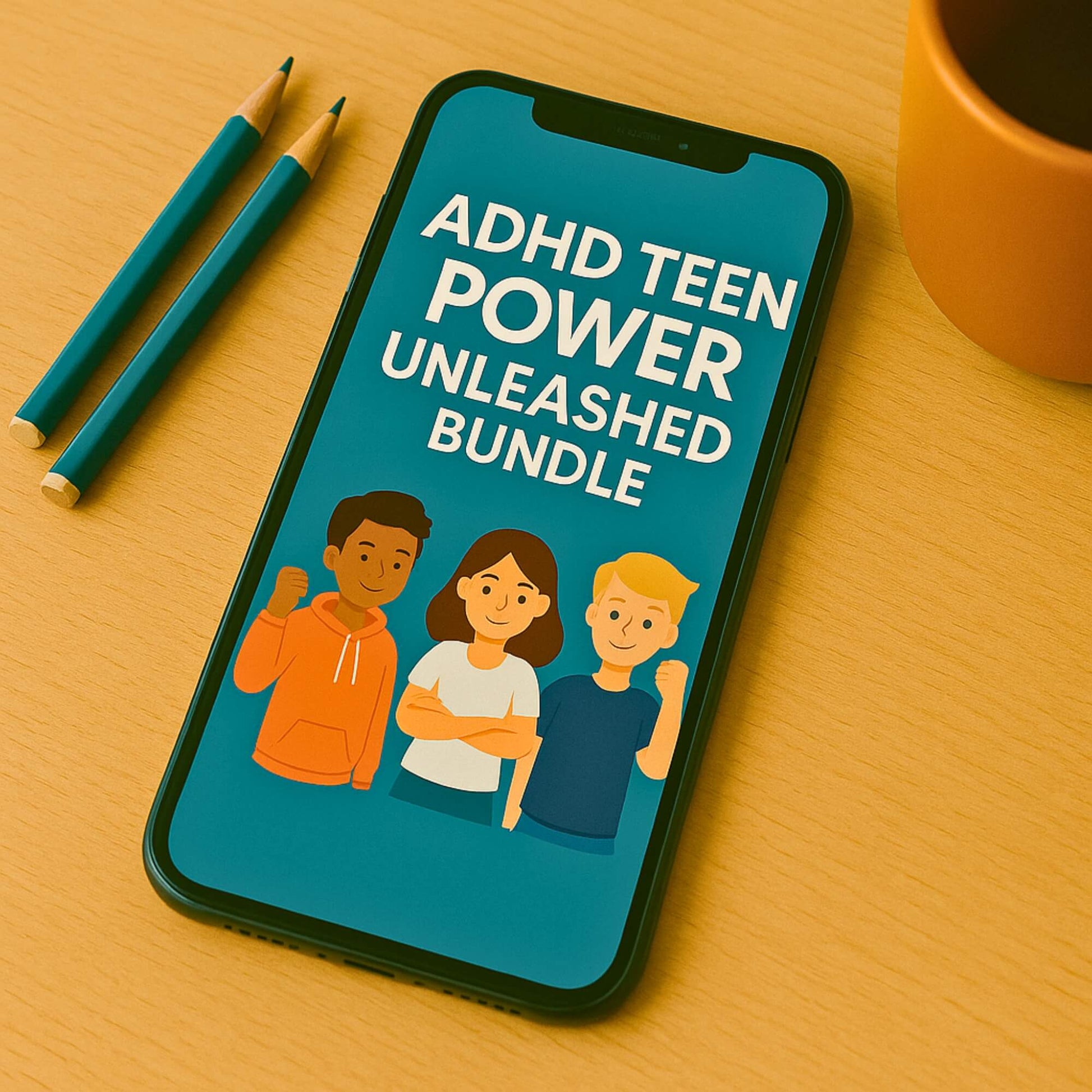 ADHD Teen Power Unleashed Bundle for ADHD focus and organization – ADHDOUT