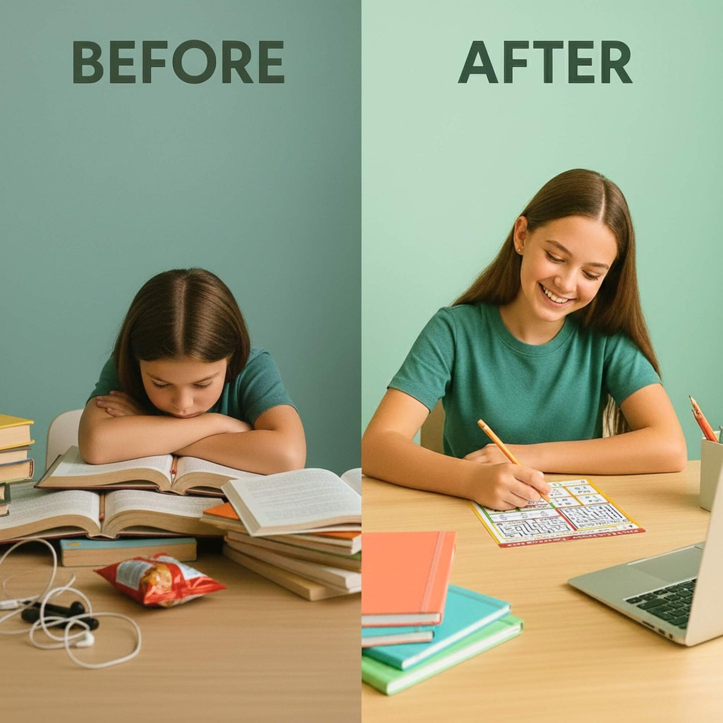 ADHD Teen Power Unleashed Bundle for ADHD focus and organization – ADHDOUT