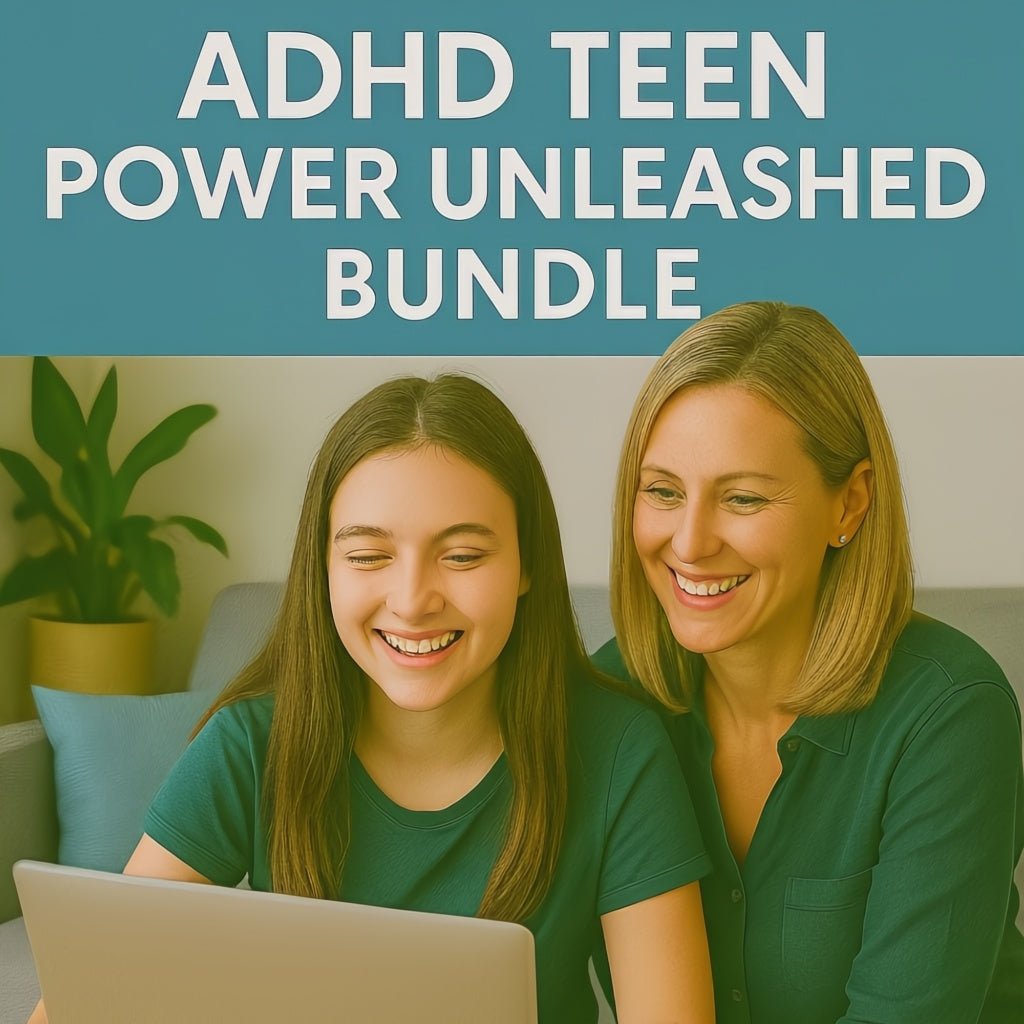 ADHD Teen Power Unleashed Bundle for ADHD focus and organization – ADHDOUT