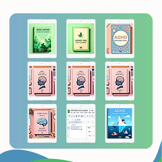 Ultimate ADHD Planner Bundle