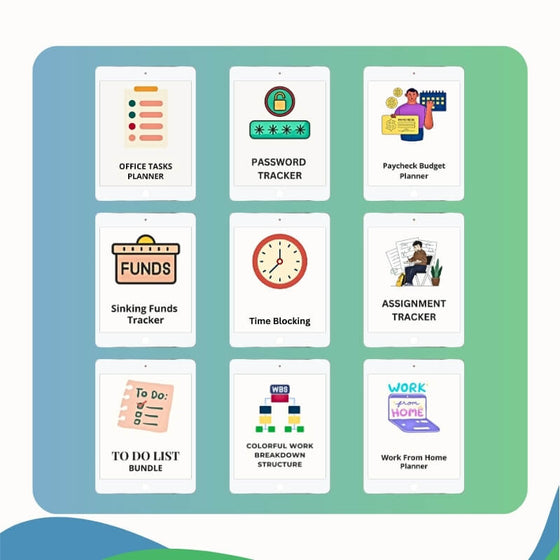 Ultimate ADHD Planner Bundle