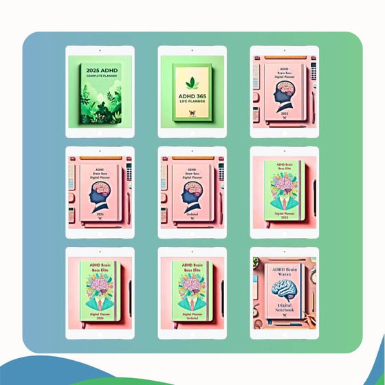 Ultimate ADHD Planner Bundle