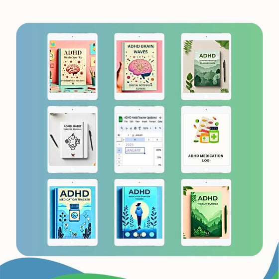 Ultimate ADHD Planner Bundle