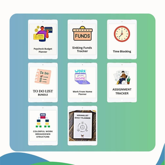 Ultimate ADHD Planner Bundle