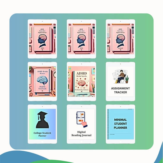 Ultimate ADHD Planner Bundle
