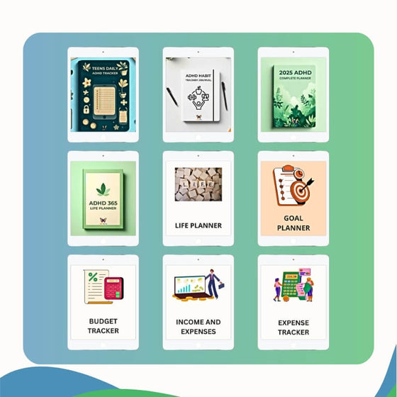 Ultimate ADHD Planner Bundle