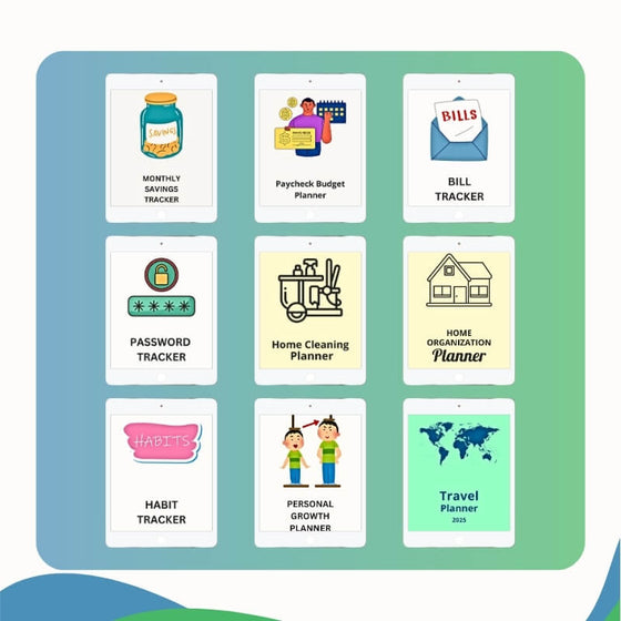 Ultimate ADHD Planner Bundle