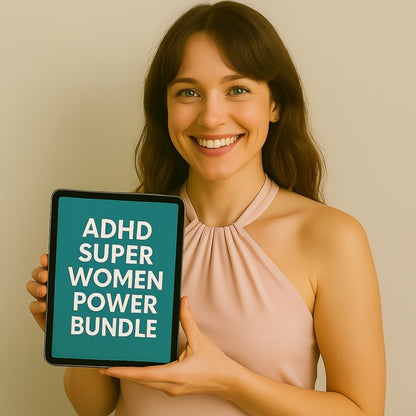 The ADHD Super Women Power Bundle for ADHD focus and organization – ADHDOUT
