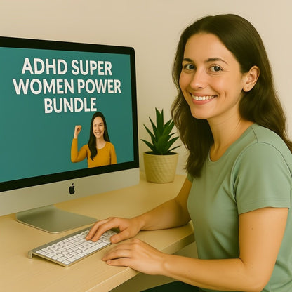 The ADHD Super Women Power Bundle for ADHD focus and organization – ADHDOUT